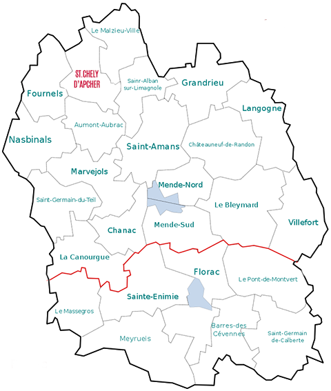 st chely d'apcher carte